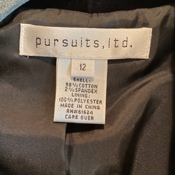 DONATED. Pursuits,ltd Jacket - Picture 2 of 4
